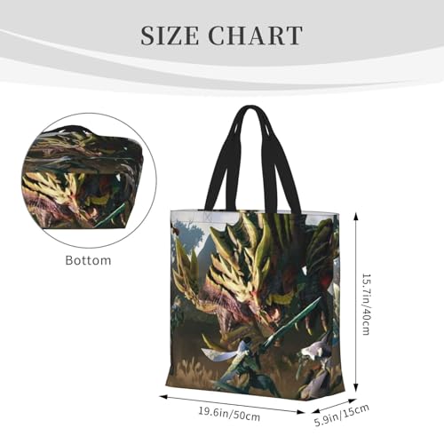 Honkoola] 怪物猎人 【ユニセックス】ショルダーバッグ 男女兼用